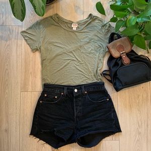 Olive tee